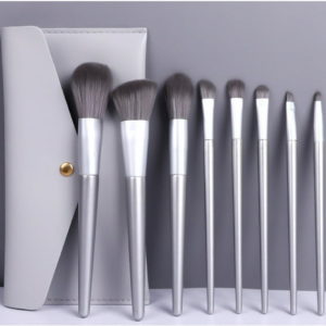 9 Makeup Brush with Purse