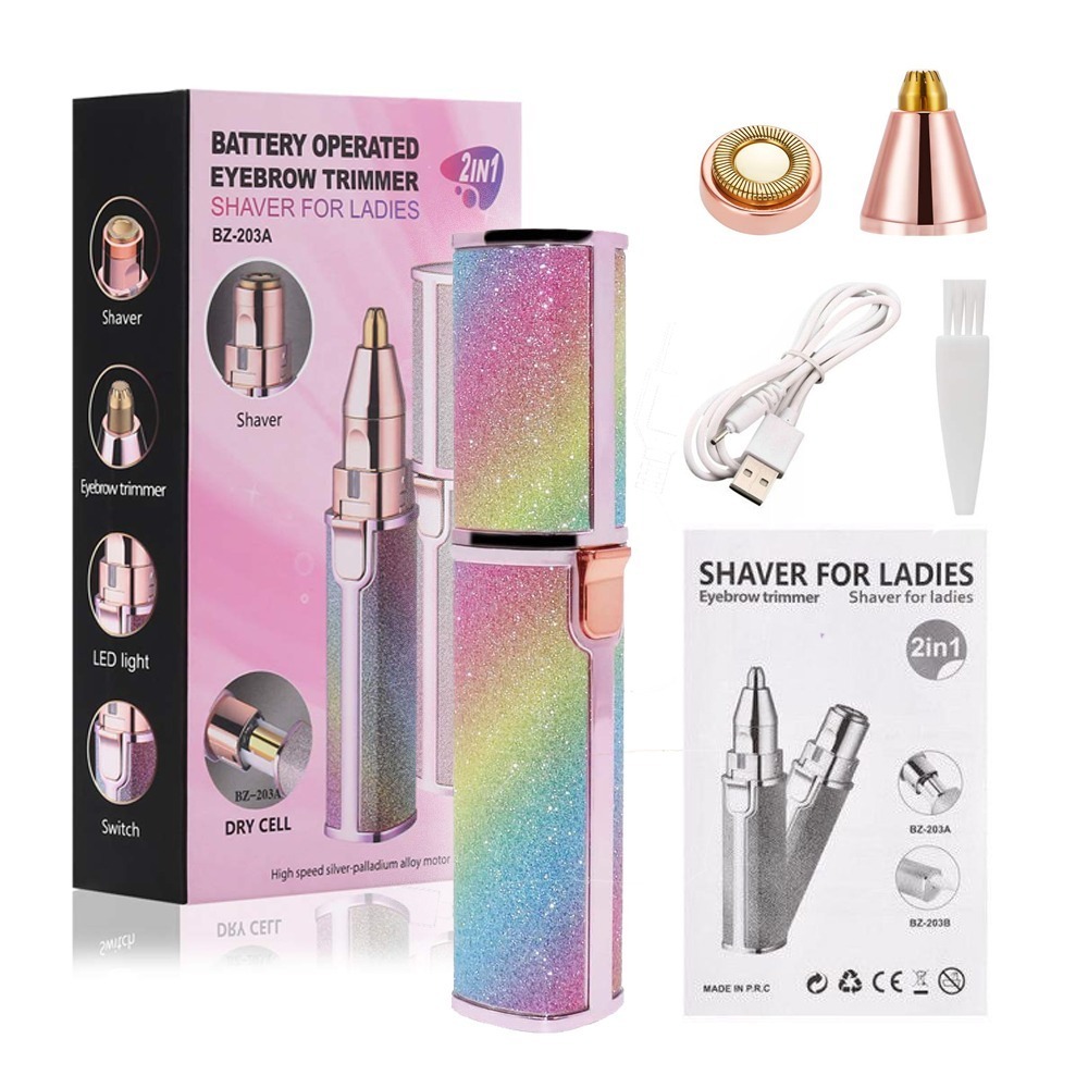 2 In 1 Eyebrow And Facial Trimmer