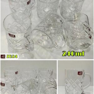 1 Pcs Glass Mug - ZB24