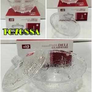 1 Pcs Deli Glass Bowl