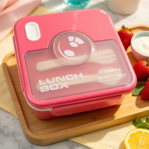 2 Grid Camera Lunch Box - 1100ml 792-18