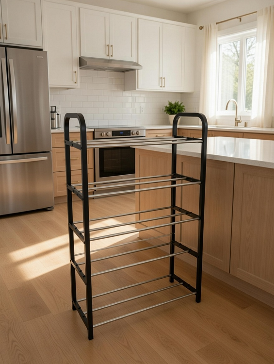 5 Layer Plastic Shoe Rack - 480-3