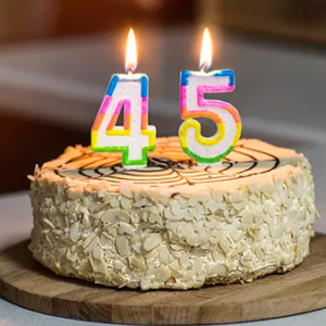 Birthday Number Candles -  Paraffin