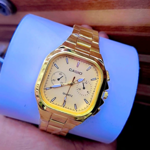 Casio Square Gold Ladies Watch
