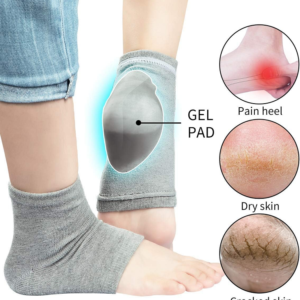 Gel Heel Socks - 1 Pair