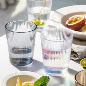 Stripe Design Plastic Cup - 338-25