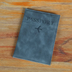 PU Leather Passport Holder - 600-10