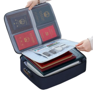 Passport Storage Lock Bag