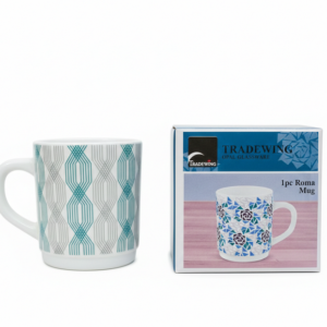 TW-RM28 Red Trellis 1 Pcs Mug