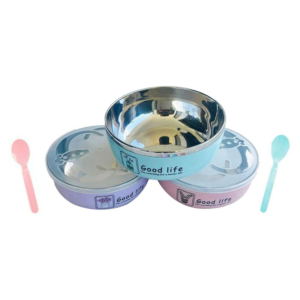 Stainless Steel Baby Feeding Bowl