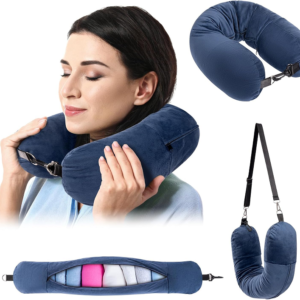 Travel Neck Pillow - Fillable