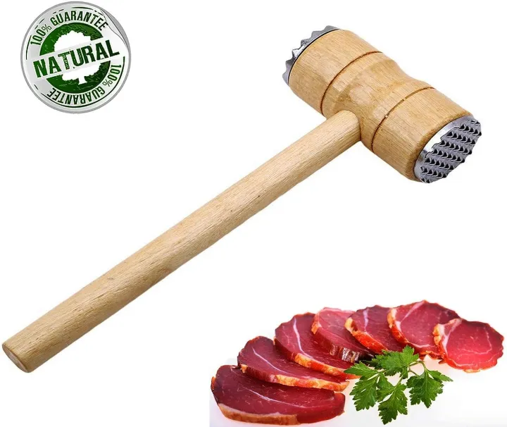 Wooden Meat Tenderizer Hammer