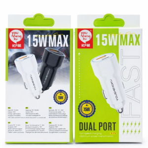 Y-73 15W Dual Port Fast Car Charger