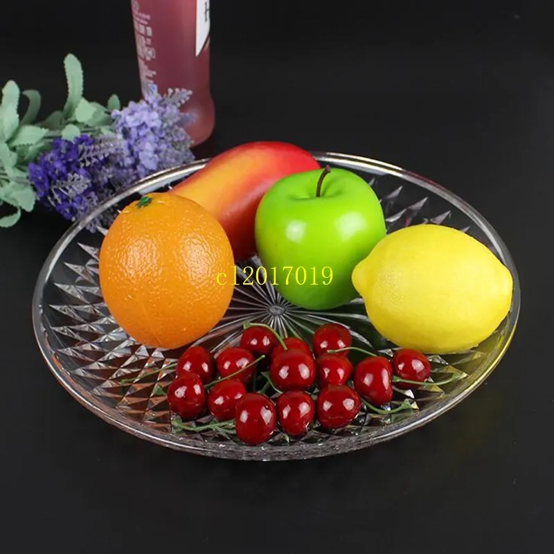 1 Pcs Acrylic Transparent Fruit Plate - Image 2