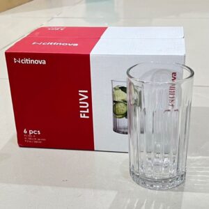 1 Pcs Citinova Fluvi Glass Set - 260ml