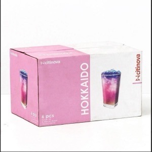1 Pcs Citinova Hokkaido Glass Set - 350ml - Image 4