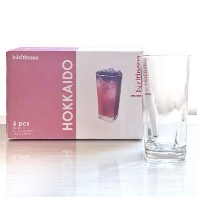 1 Pcs Citinova Hokkaido Glass Set - 350ml - Image 2