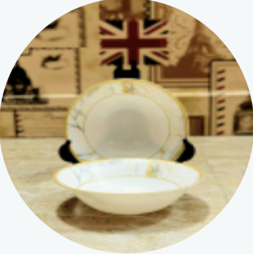 1 Pcs Arinan Glass Bowl 6.8 inch