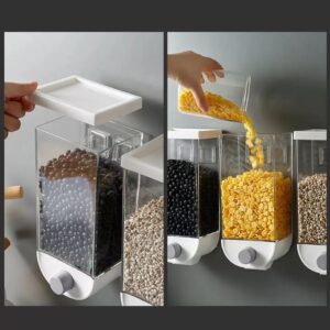 1.5kg Wall Mounted Plastic Cereal Dispenser