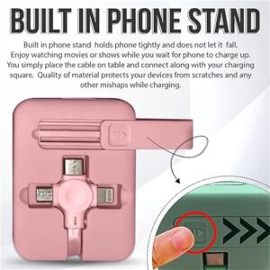 3 In 1 Retractable Charging Cable