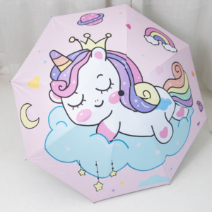 Unicorn Design Kids Umbrella 