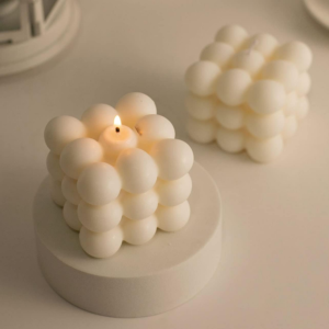 Bubble Cube Candle - L4