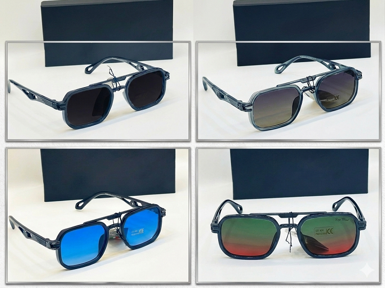 Classic Box Frame Sunglasses - Unisex