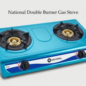Electro National Stainless Steel Double Gas Burner