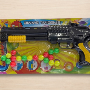 Ping Pong Gun Toy - 18 Balls