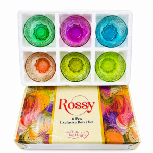 Rossy 6 Pcs Colorful Bowl Set