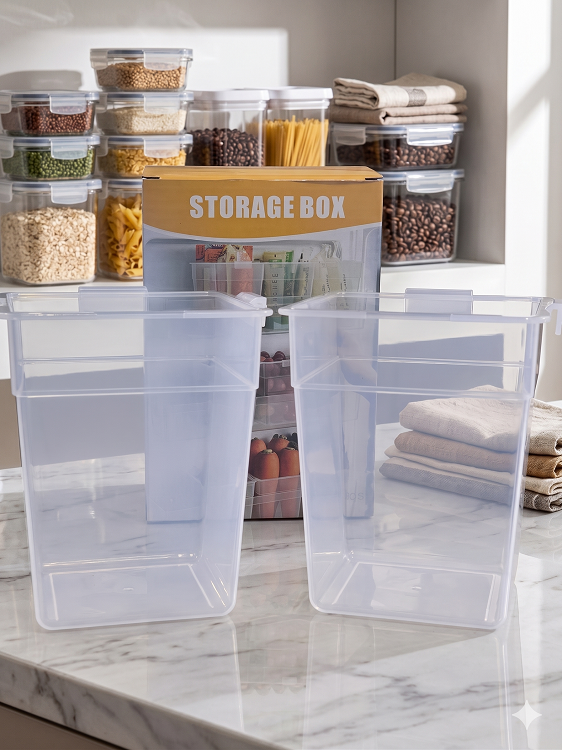 2 Pcs Fridge Storage Box