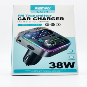 REMAX 38W FM Transmitter & Car Charger