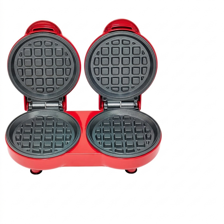 Double Mini Waffle Maker