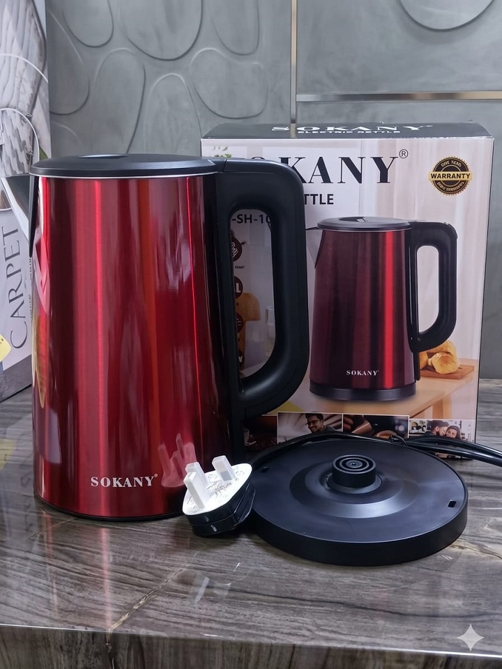 SOKANY RED Electric Kettle SK-SH-1088