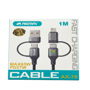 REMAI AX-79 4-in-1 Fast Charging Cable