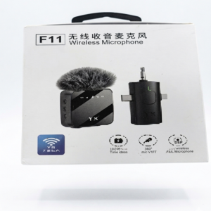 F11 Professional Wireless Lavalier Microphone