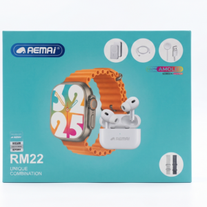 REMAI RM22 Smart Watch & Earphones Combo Set