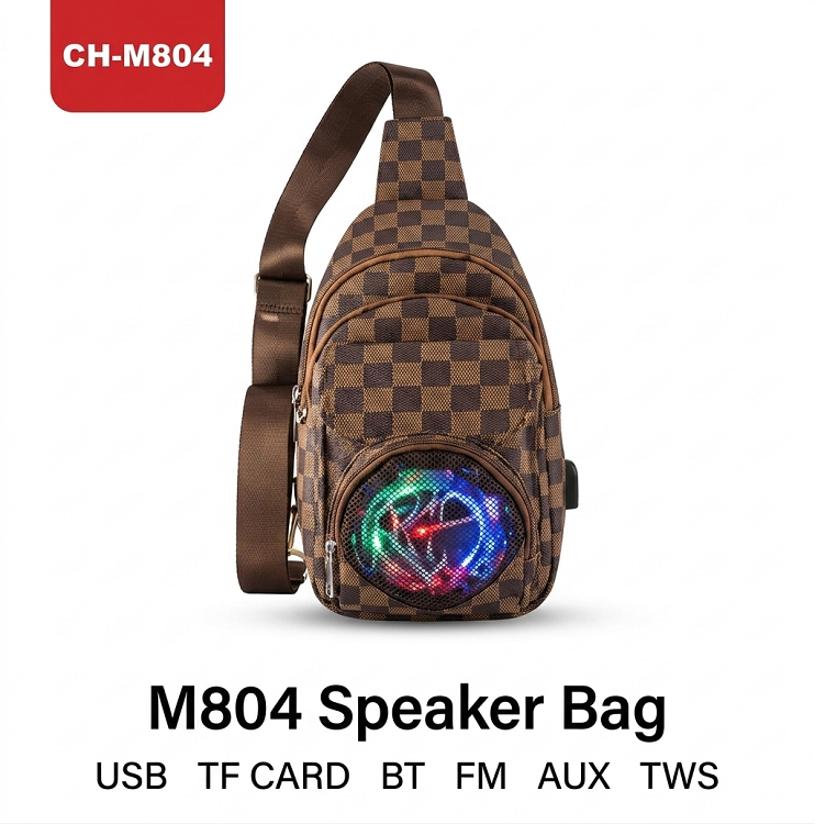 M804 Luxury Crossbody Speaker Bag