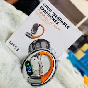 M113 Wireless Earbud With Smart LED Display