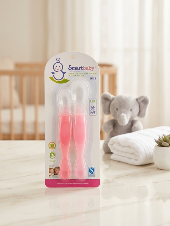 2 Pcs Baby Feeding Spoon