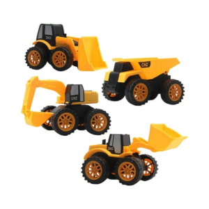 4 Pcs Engineer Truck Set