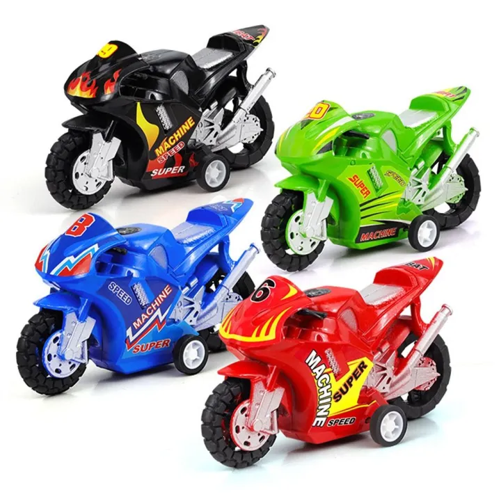 4 Pcs Racing Bike Set
