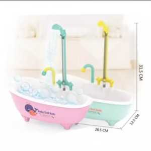 Baby Doll Bath Play Set With Shower