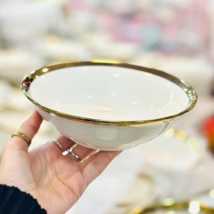 Ceramic Bowl - Gold Design 82-11