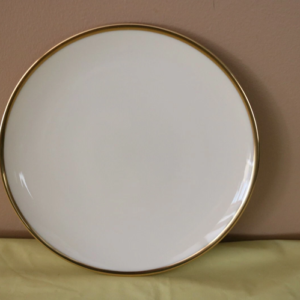 Ceramic Plate - Gold Design 82-5