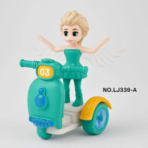 Princess Motorcycle Music & Light Toy
