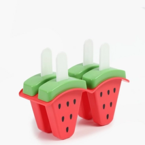 4 Pcs Watermelon-Shaped Popsicle Mold
