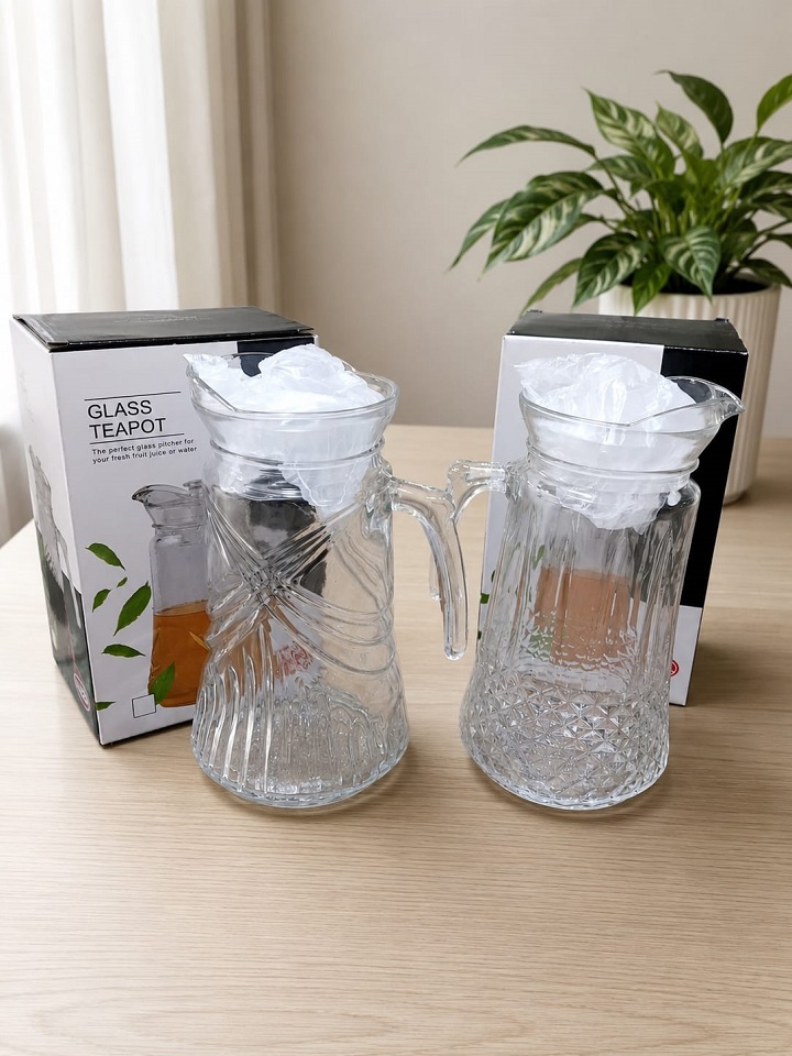 1800ML Glass Teapot