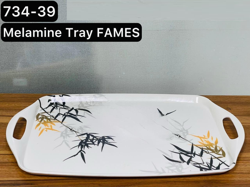 Melamine Tray - Leaf - 734-39